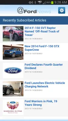 @FordNews android App screenshot 2